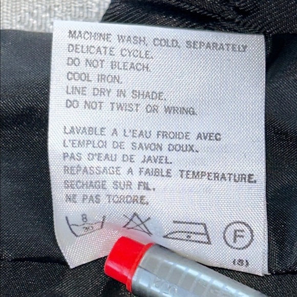 Descente Black Jacket with Teal and Gray Stripes - Picture 8 of 14